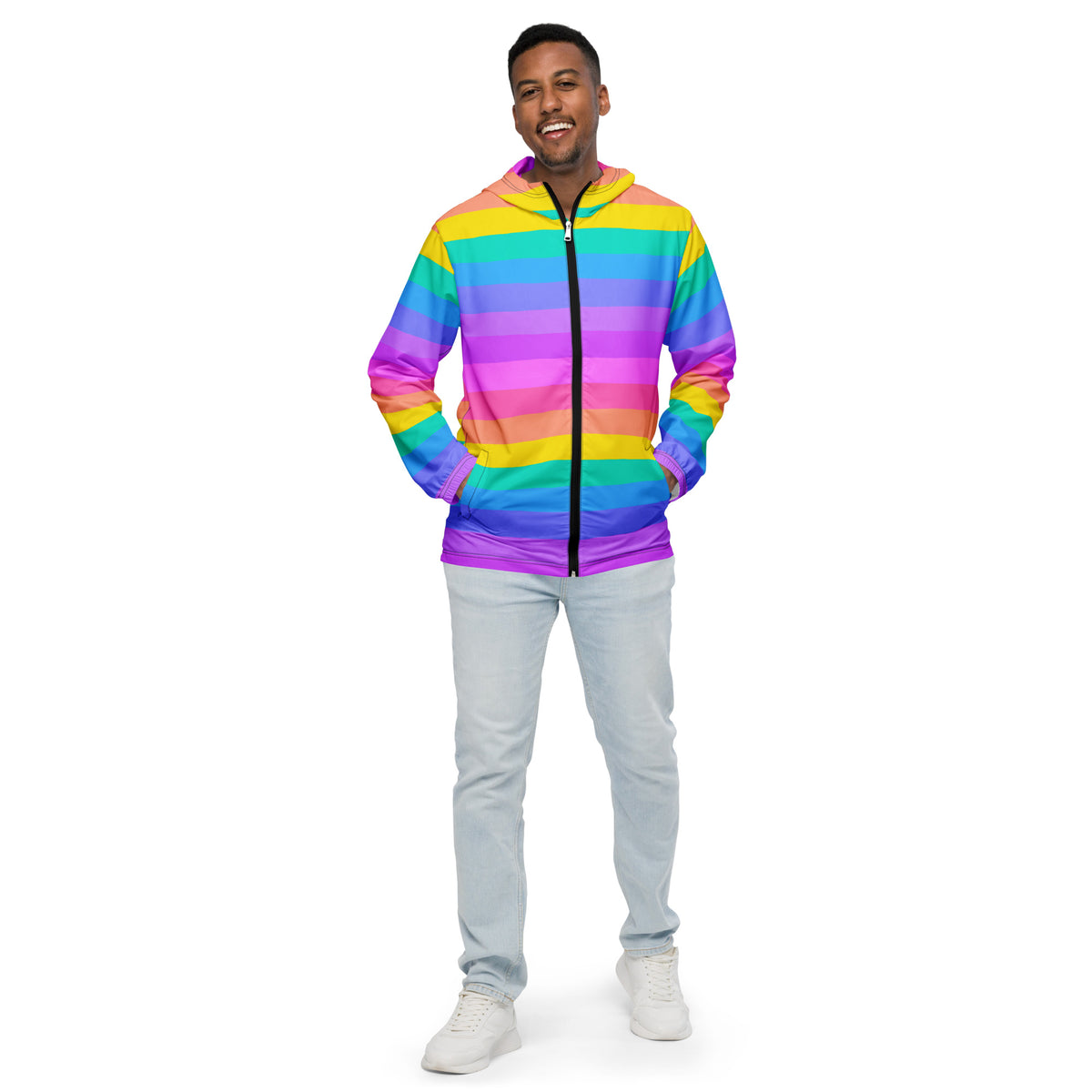 Cloudland Rainbow Windbreaker – a rainbow in your cloud