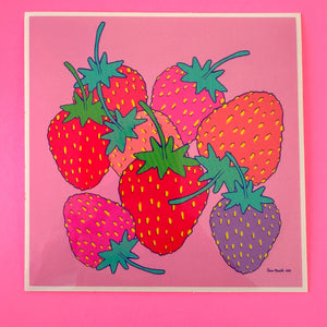 Cloudland Strawberry Sticker
