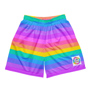 Cloudland Rainbow Mesh Shorts
