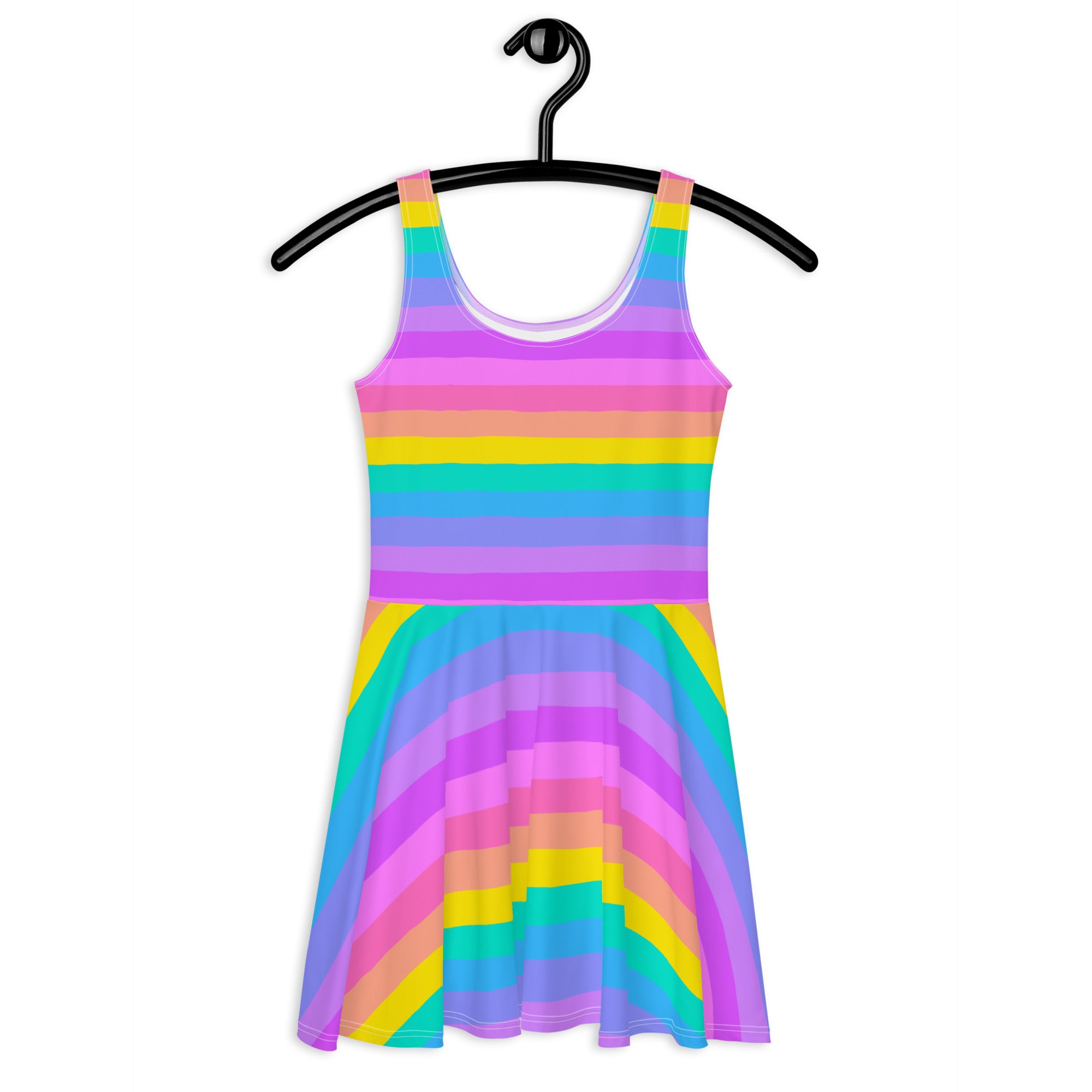 Cloudland Rainbow Skater Dress a rainbow in your cloud Cloudland Rainbow Skater Dress a rainbow in your cloud
