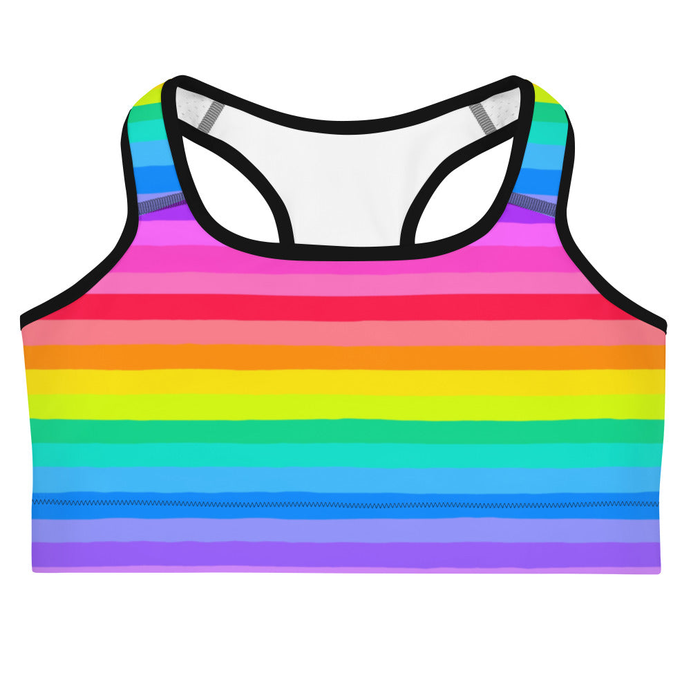Rainbow - Sports Bra (on sale) – IAMICANIWILLIDO.COM