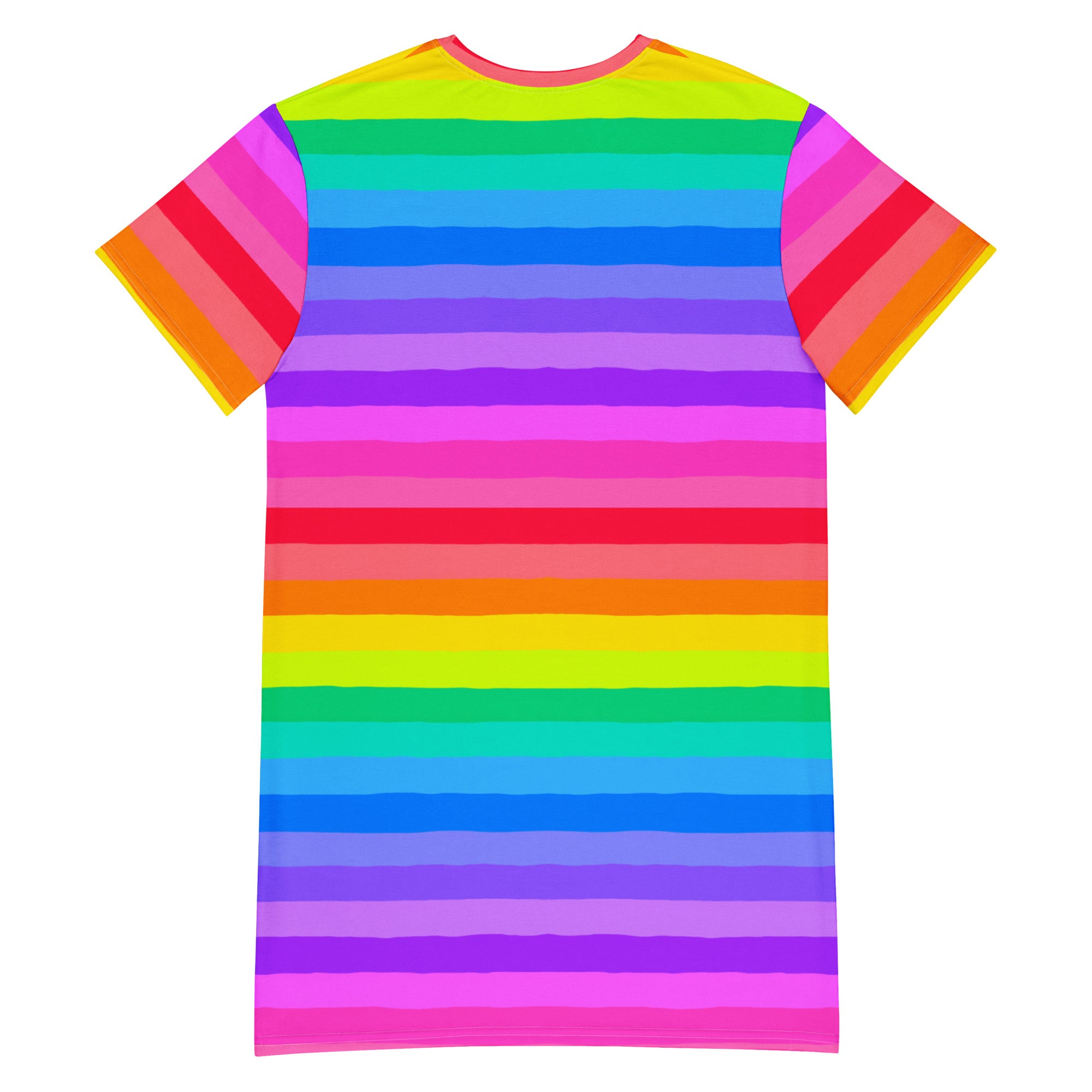 Happy Rainbow T-shirt Dress