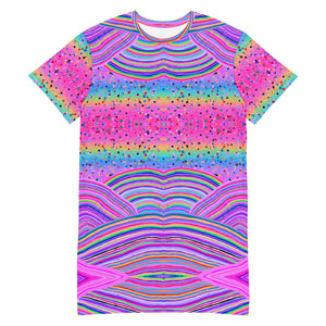 Rainbow Hills T-shirt Dress
