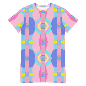 Pastel Vision T-shirt Dress