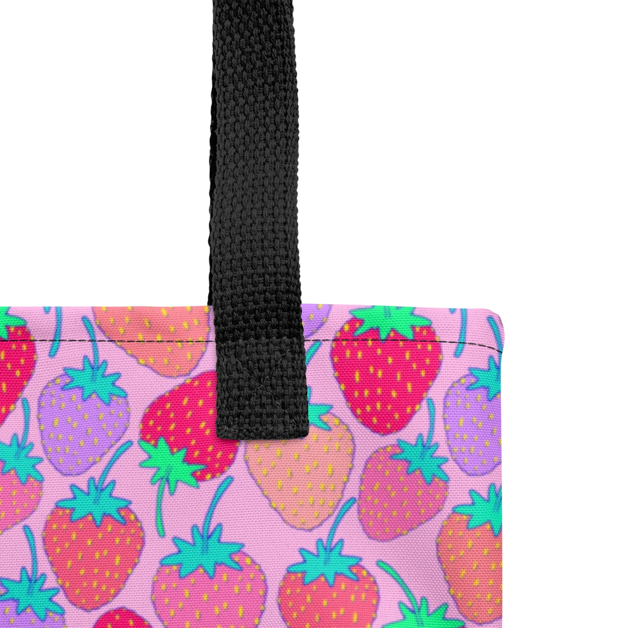 Cloudland Strawberries Tote Bag