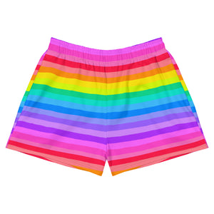 Happy Rainbow Athletic Shorts