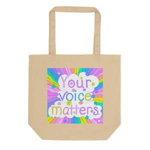 Your Voice Matters Cotton Tote