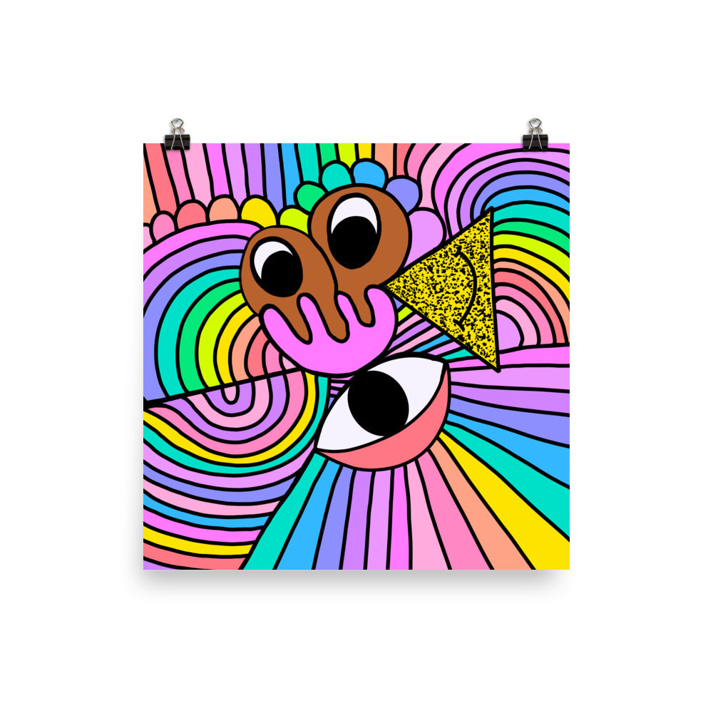 No Control Print A Rainbow In Your Cloud No control print a rainbow in your cloud