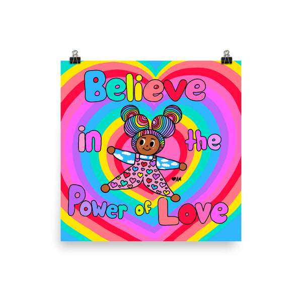 Power of Love Print – a rainbow in your cloud