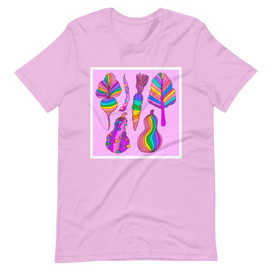 Rainbow Veggies Soft T-Shirt