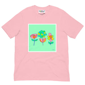 Dancing Flowers Soft T-Shirt