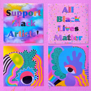 Support Black Artists Sticker Pack