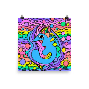 Sea Unicorn Print