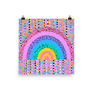 Rainbows On The Brain Print